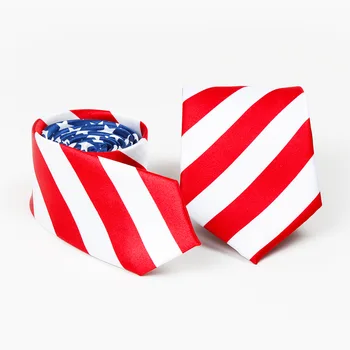 USA National Flag Krku Väzby Pre Mužov Bežné Vyhovuje Prekladané Kravatu Gravatas Chudá Pánske Kravaty Pre Podnikanie Svadobné Slim Mužov Väzby